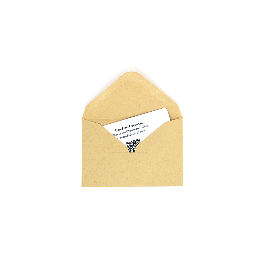 Physical Cheese and Charcuterie Gift Cards - Cured and Cultivated