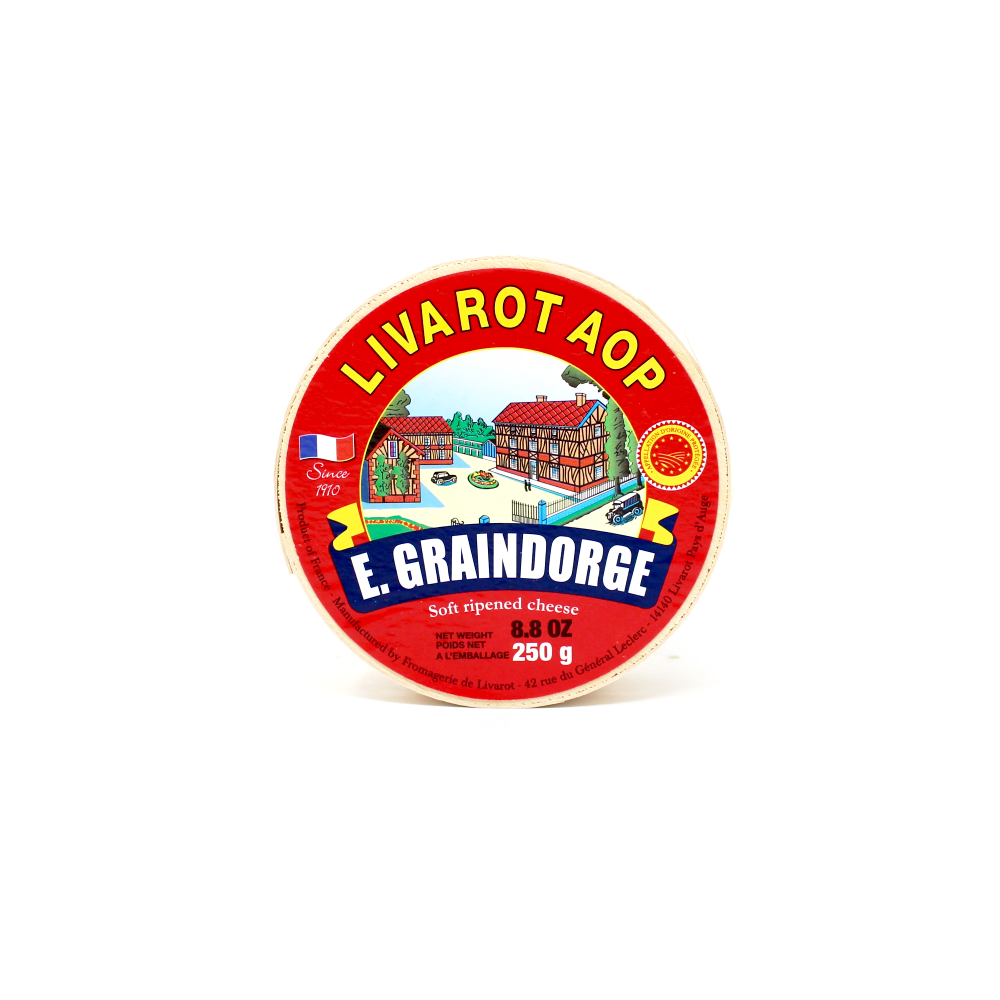 Petit Livarot PDO Soft Cheese France - Cured and Cultivated