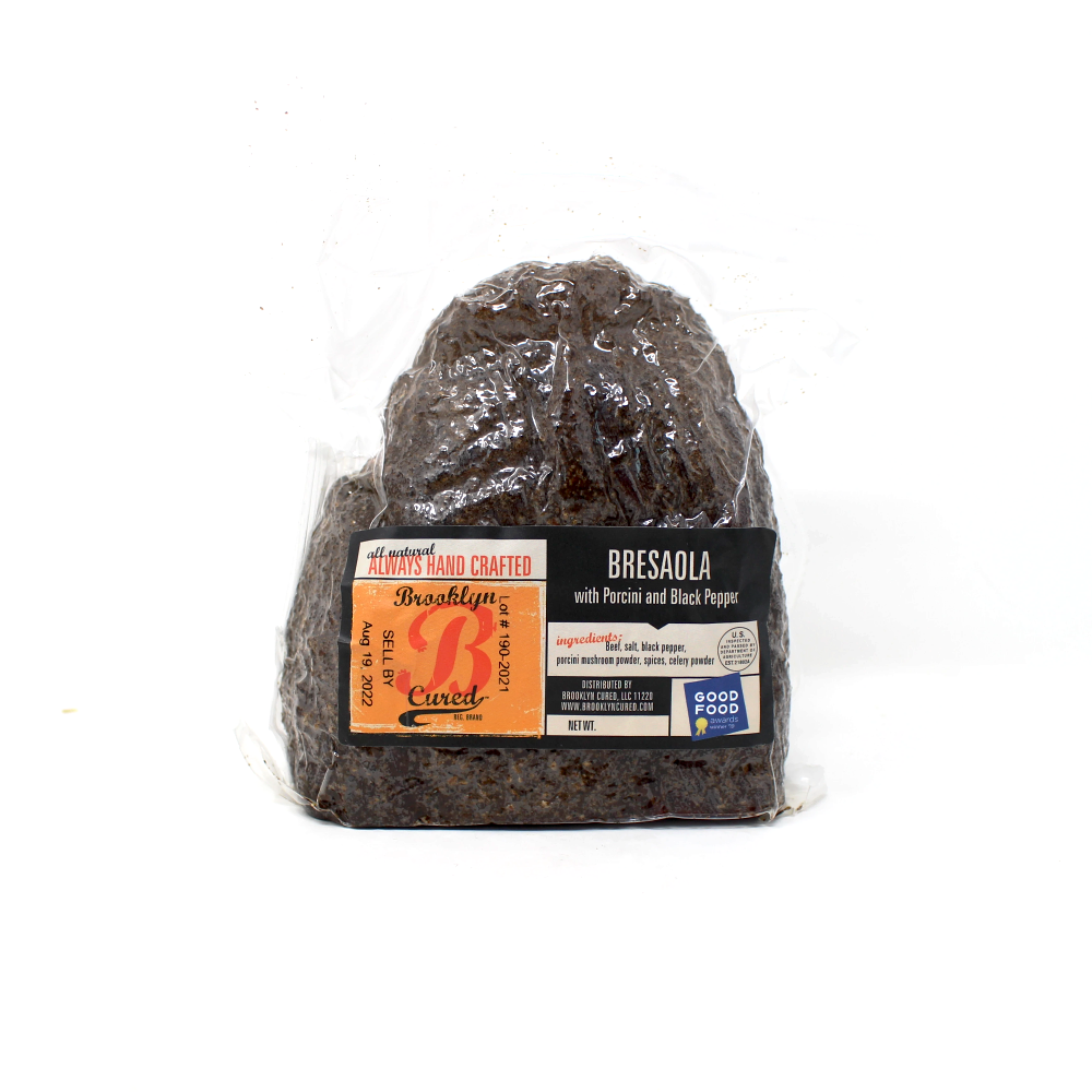 Brooklyn Cured Bresaola with Porcini and Black pepper - Cured and Cultivated