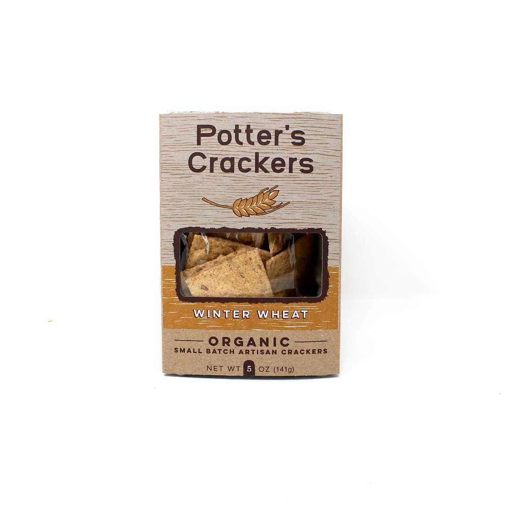 Potter's Crackers Winter Wheat, 5 oz. - Cured and Cultivated