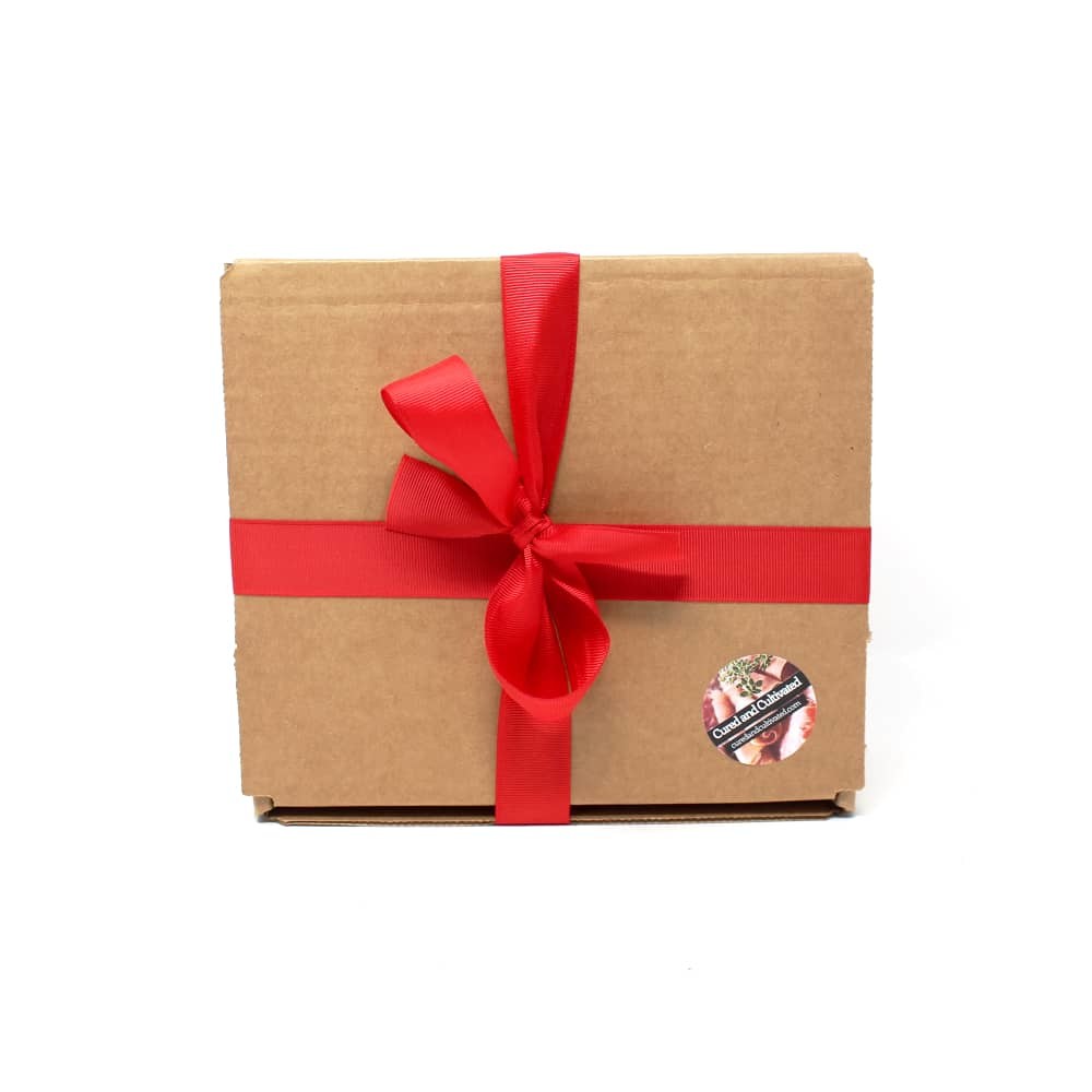 Swiss Cheese and Charcuterie Gift Box - Cured and Cultivated