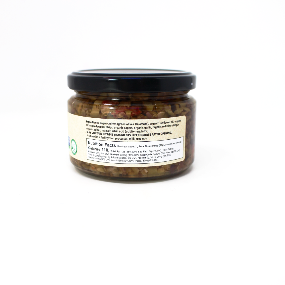 Divina Organic Olive Bruschetta, 8.1 oz - Cured and Cultivated
