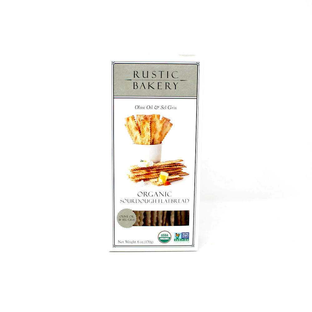 Rustic Bakery Organic Sourdough Flatbread Crackers - Cured and Cultivated