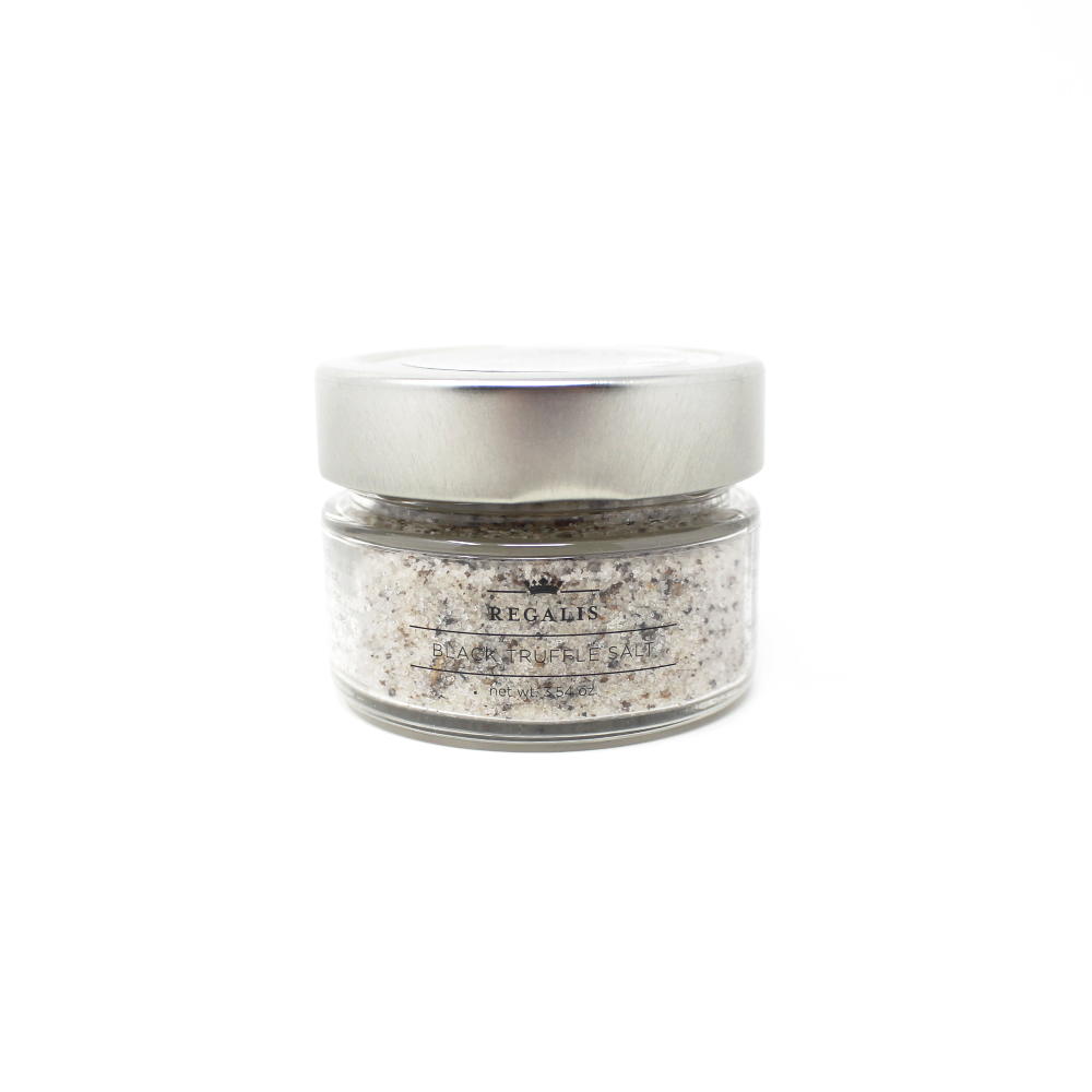 Regalis Black Truffle Sea Salt, 3.54 oz. - Cured and Cultivated