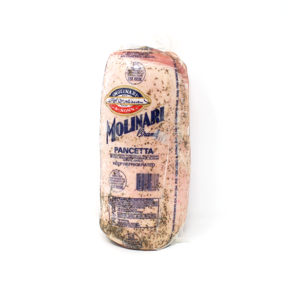 Pancetta Molinari Italian bacon - Cured and Cultivated