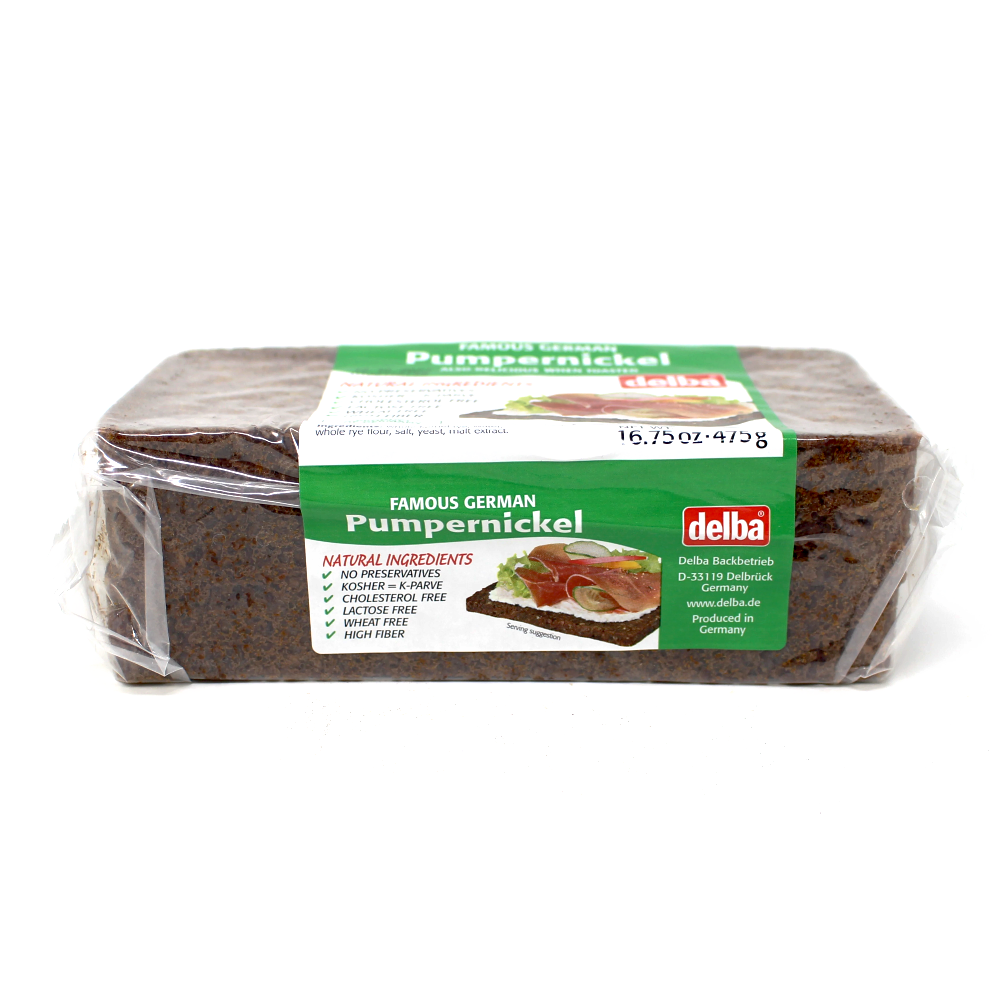 Delba German Pumpernickel Bread Paso Robles - Cured and Cultivated