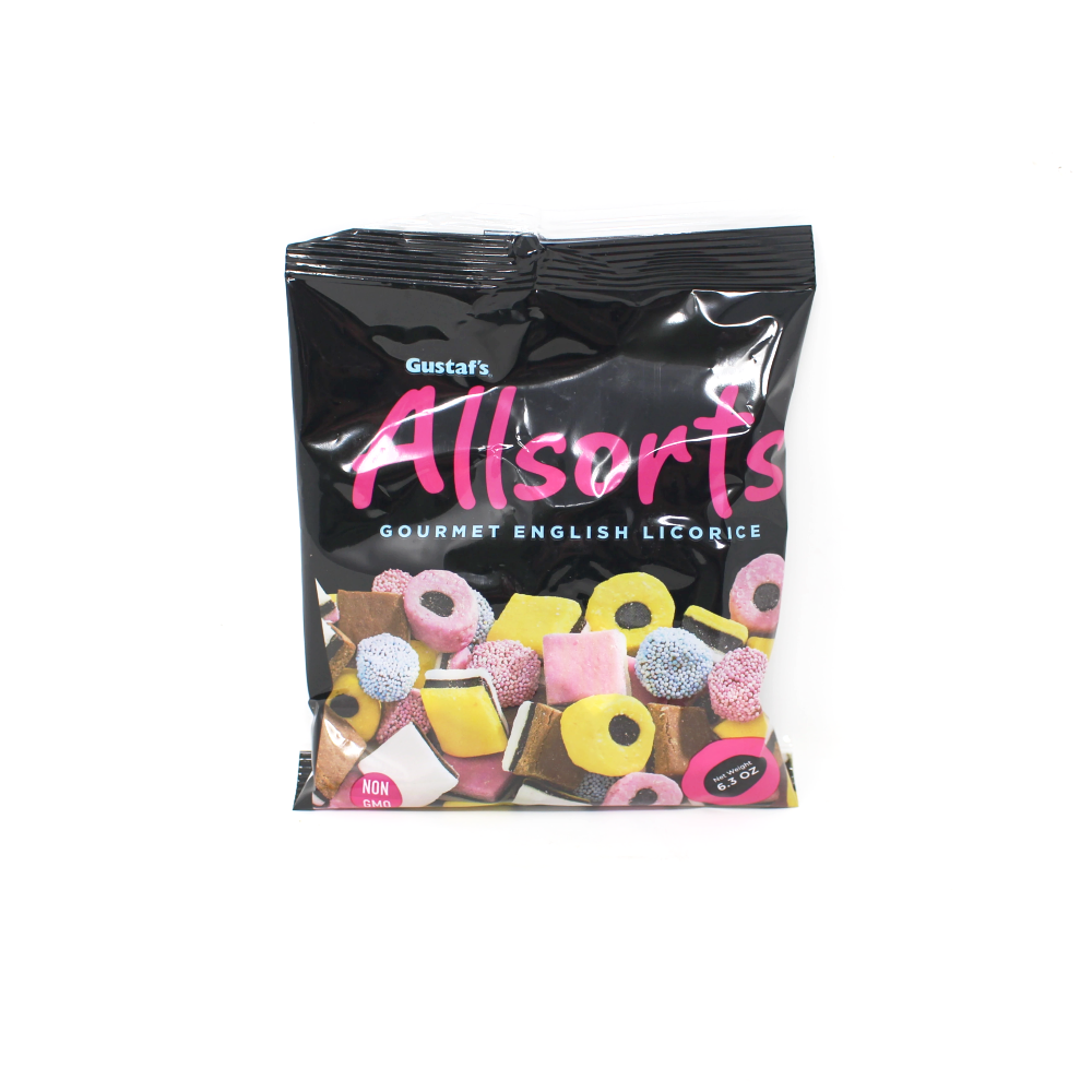Gustaf's Allsorts Gourmet English Licorice, 6.3 oz. - Cured and Cultivated
