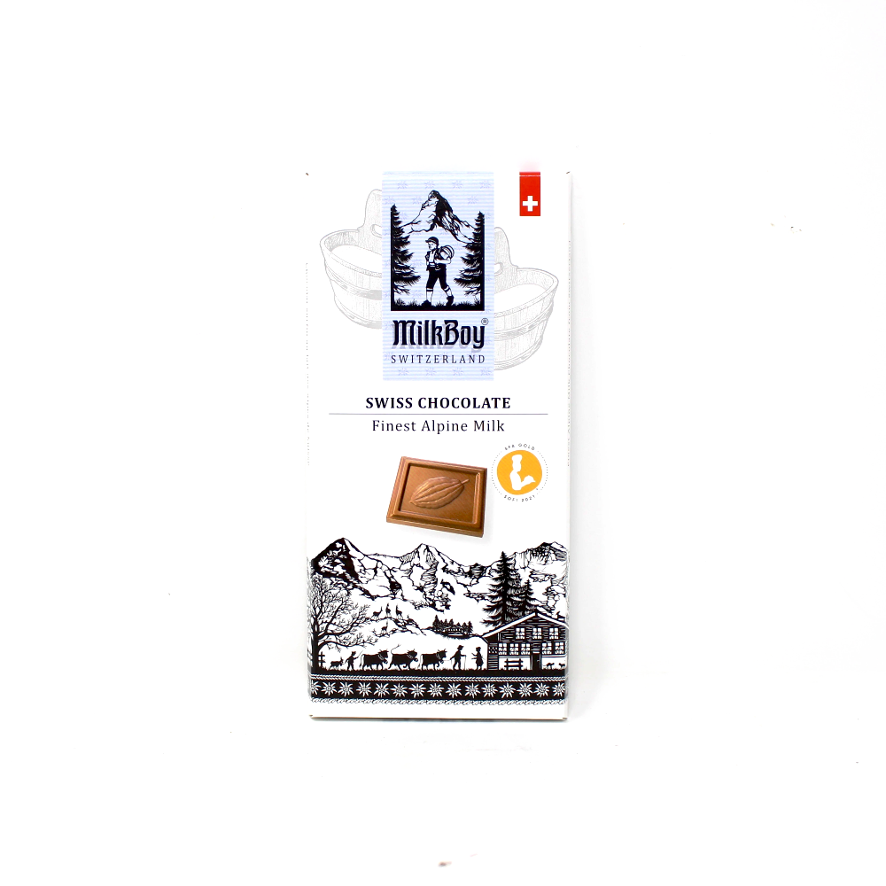 Finest Alpine Milk Chocolate 3.5 oz. -Cured and Cultivated