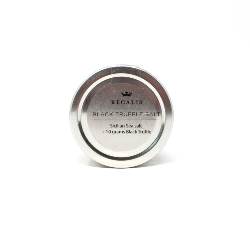 Regalis Black Truffle Sea Salt, 3.54 oz. - Cured and Cultivated