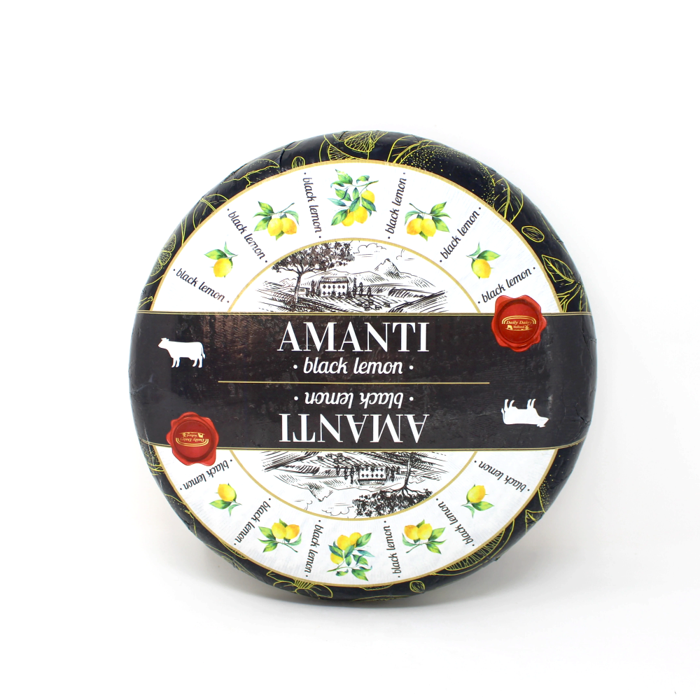 amanti black colored lemon gouda Holland Paso Robles - Cured and Cultivated