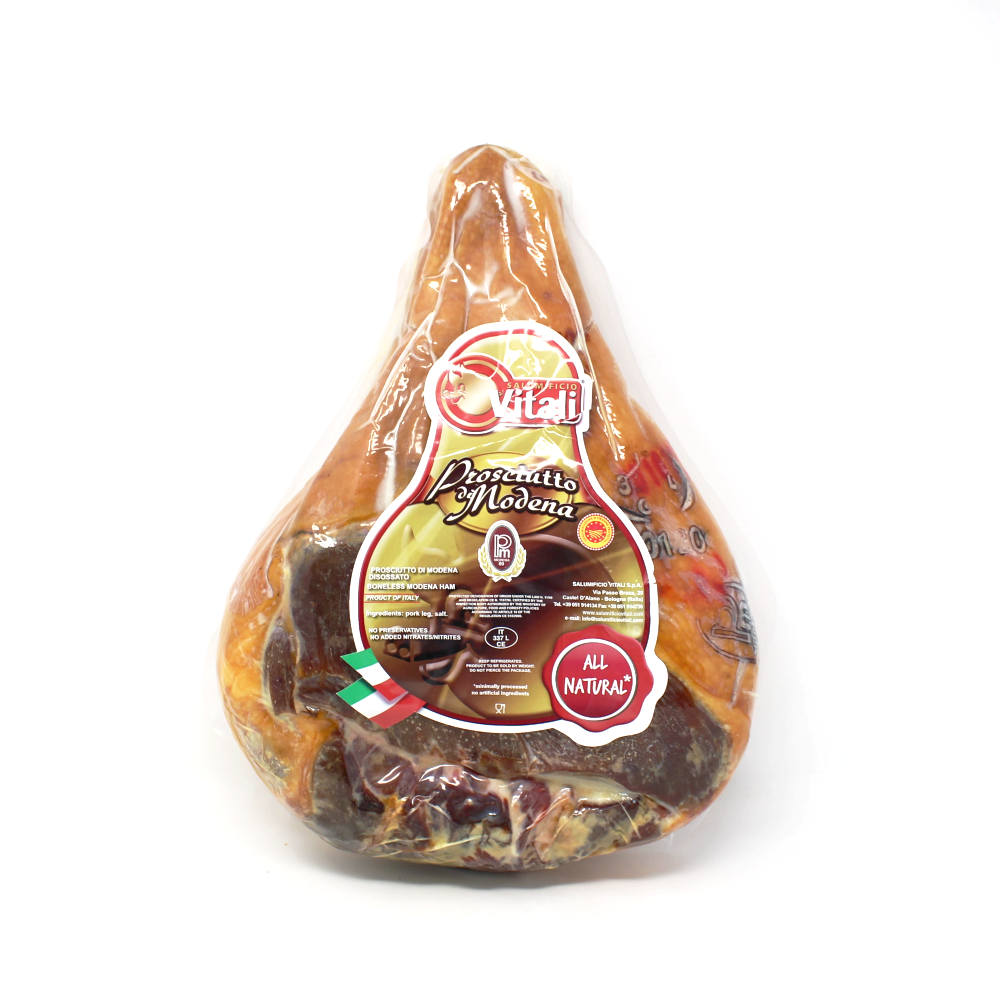 Mitica Prosciutto di Modena DOP - Cured and Cultivated
