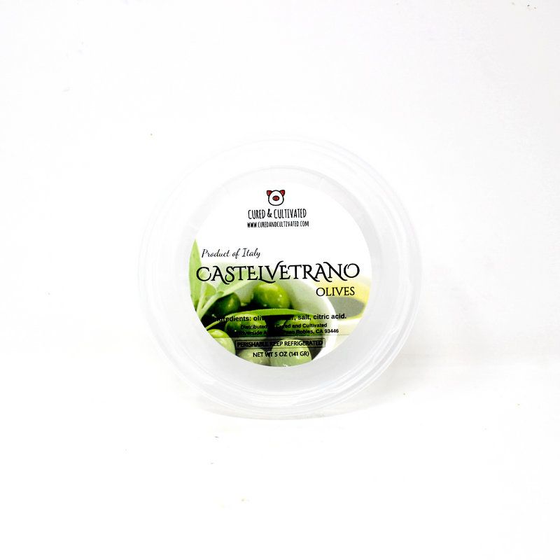 Castelvetrano Olives - Cured and Cultivated