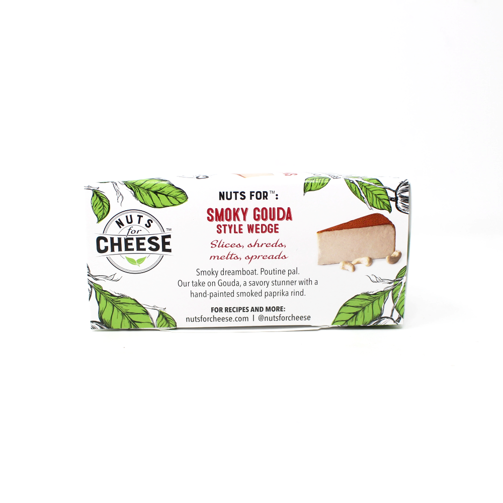 Nuts for Smoky Gouda Vegan Cheese Paso Robles - Cured and Cultivated