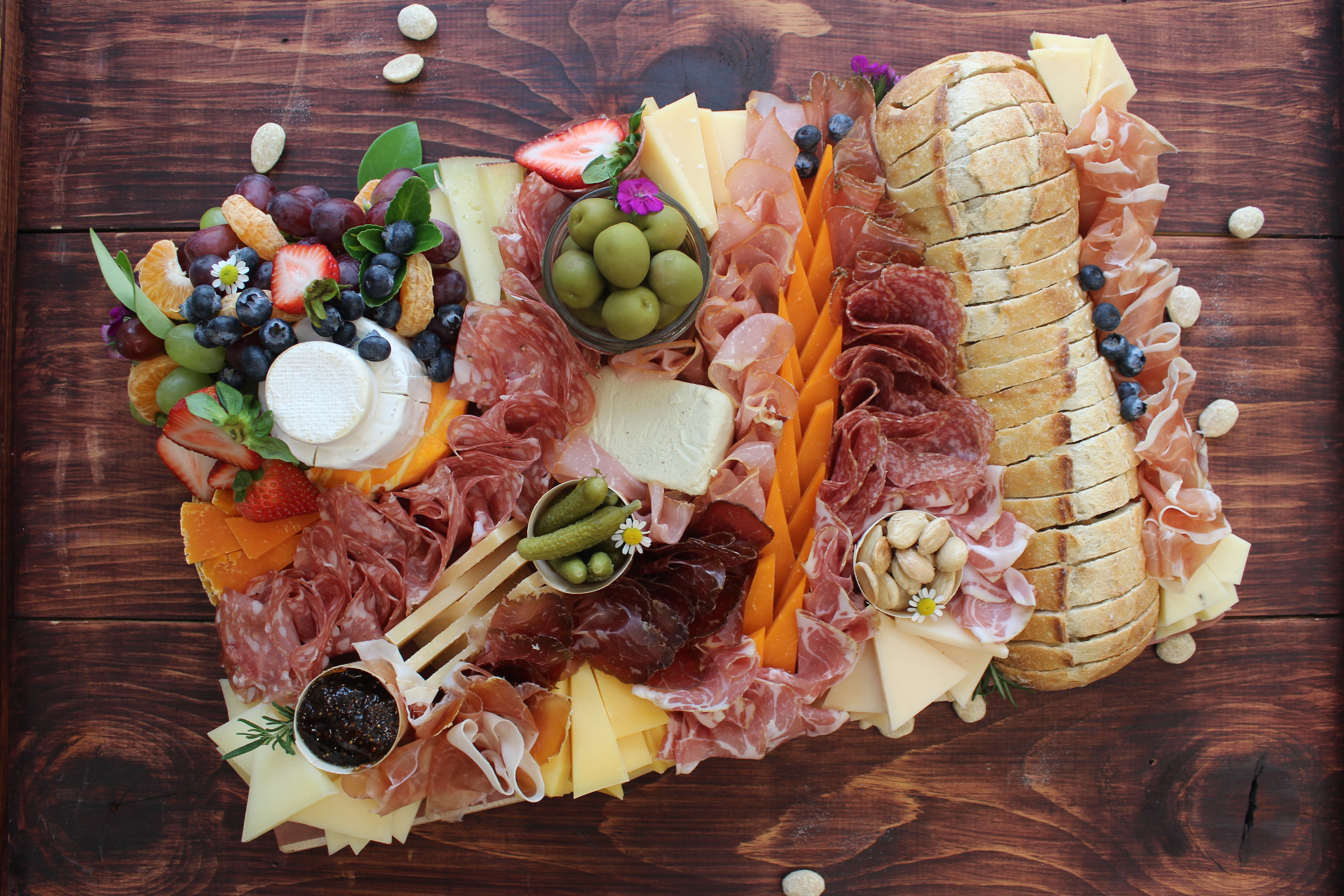 Charcuterie Grazing Boards Paso Robles - Cured and Cultivated