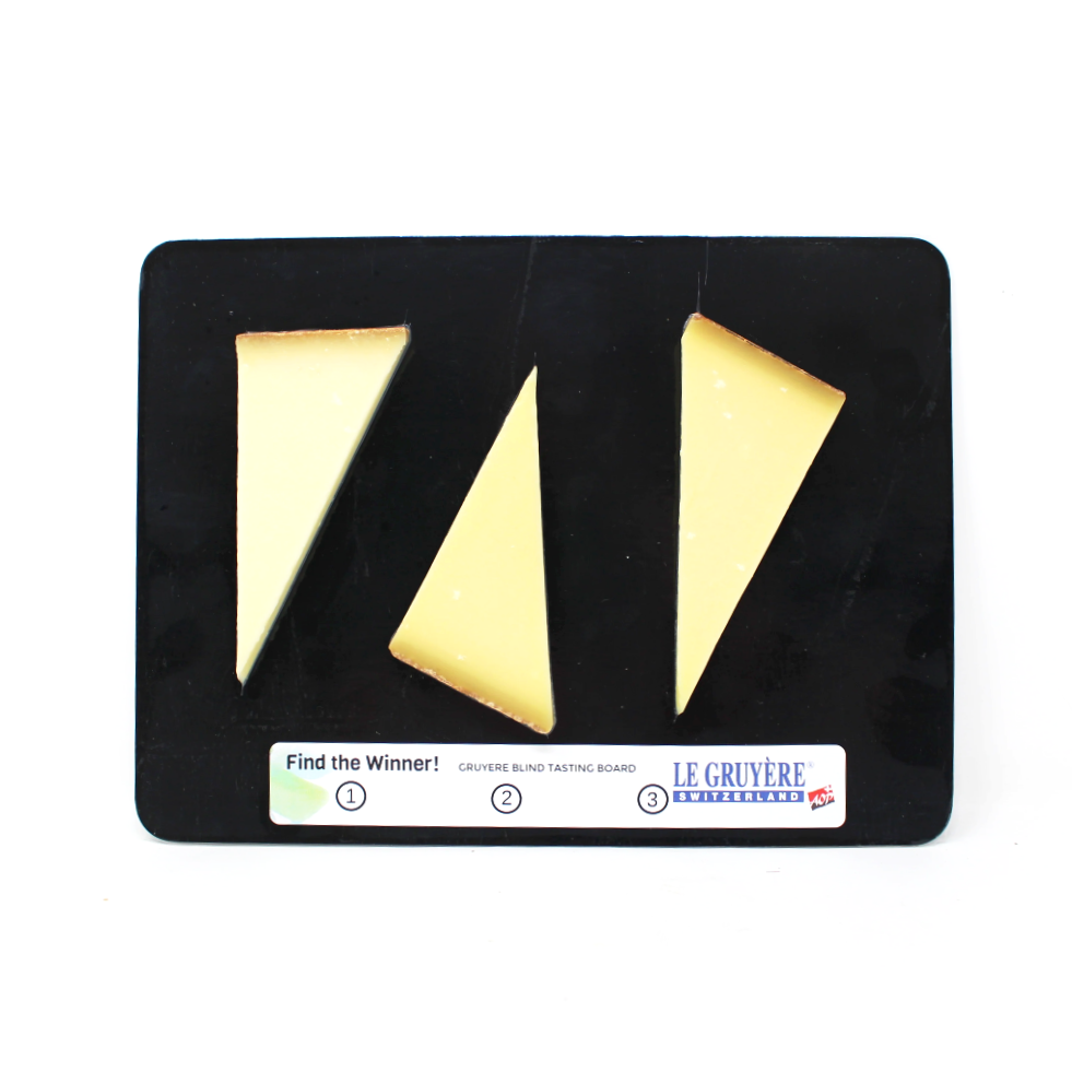Gruyere Blind Tasting Board - Cured and Cultivated