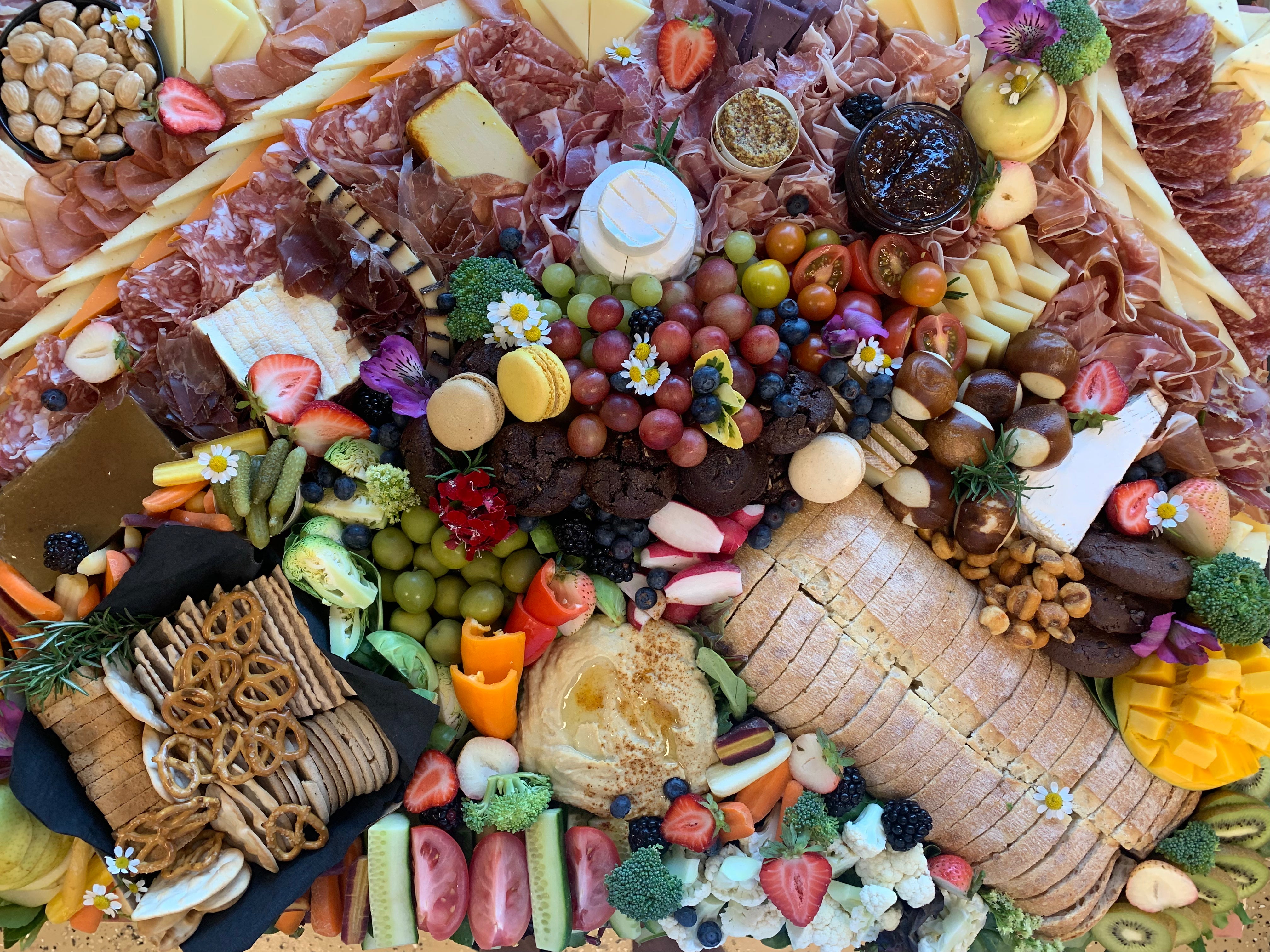 Cheese and Charcuterie Grazing Boards Paso Robles - Cured and Cultivated