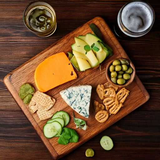 St. Patrick's Day Cheese Board Magic