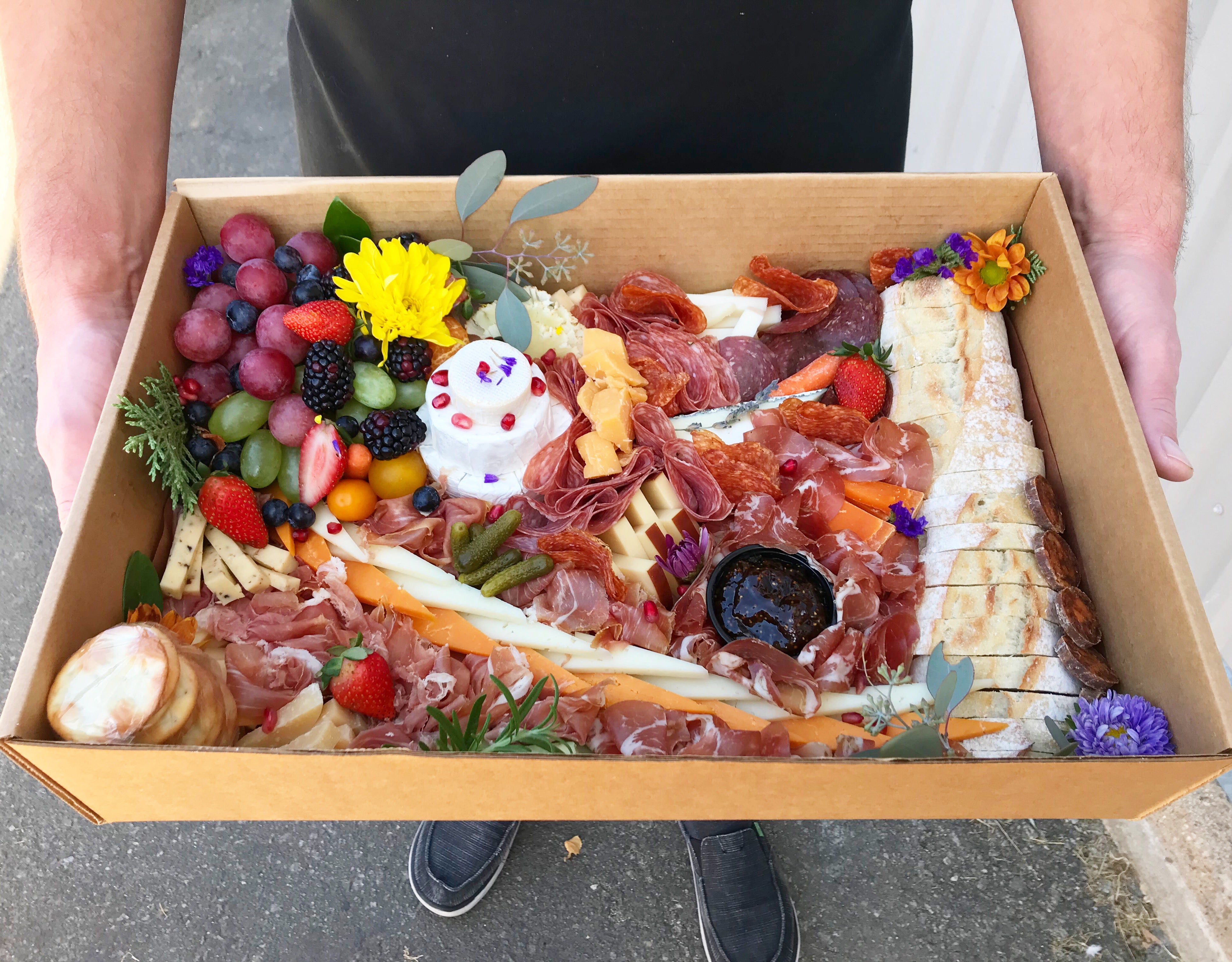 Grazing picnic box Paso Robles - Cured and Cultivated