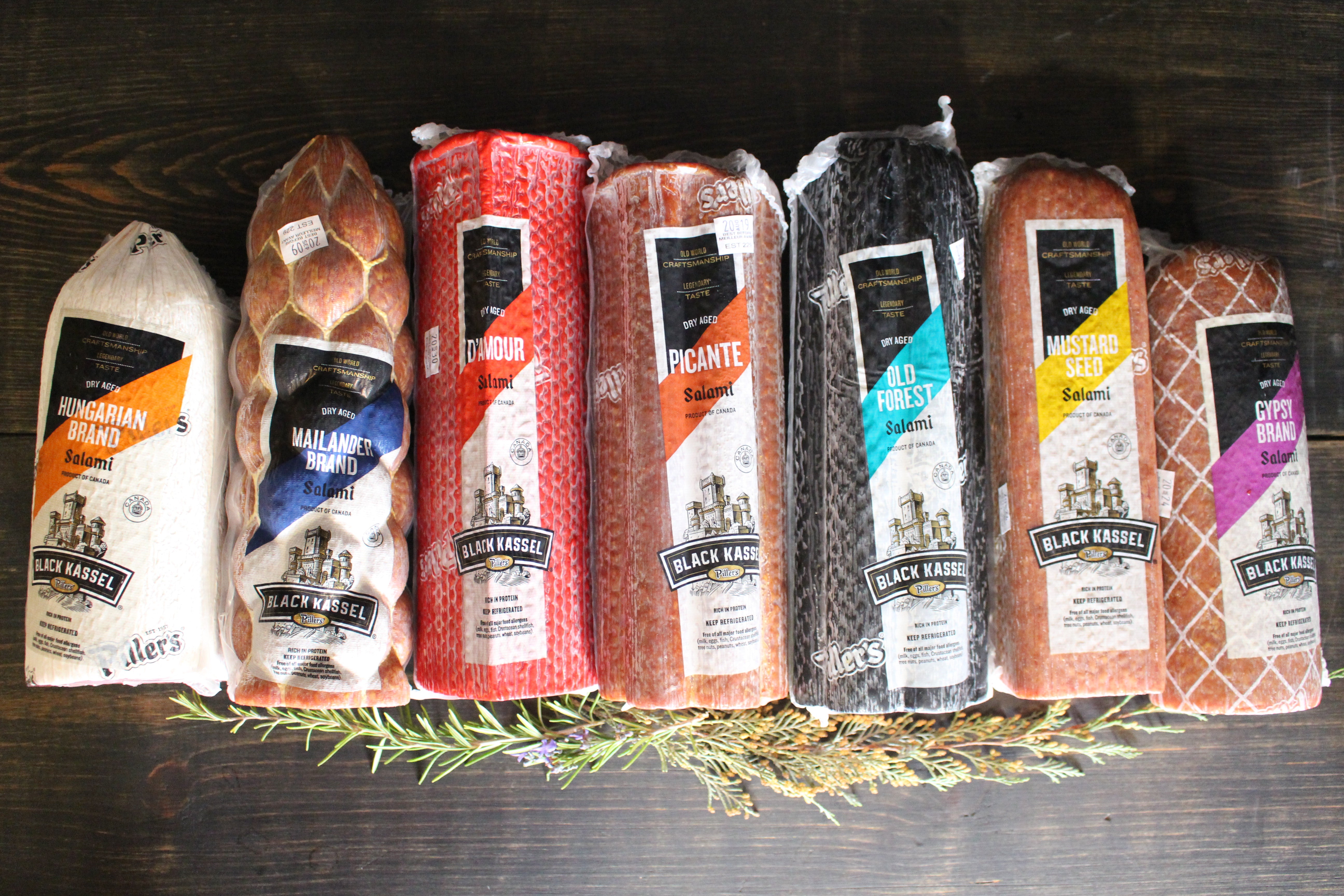 Piller's German Salami - Cured and Cultivated