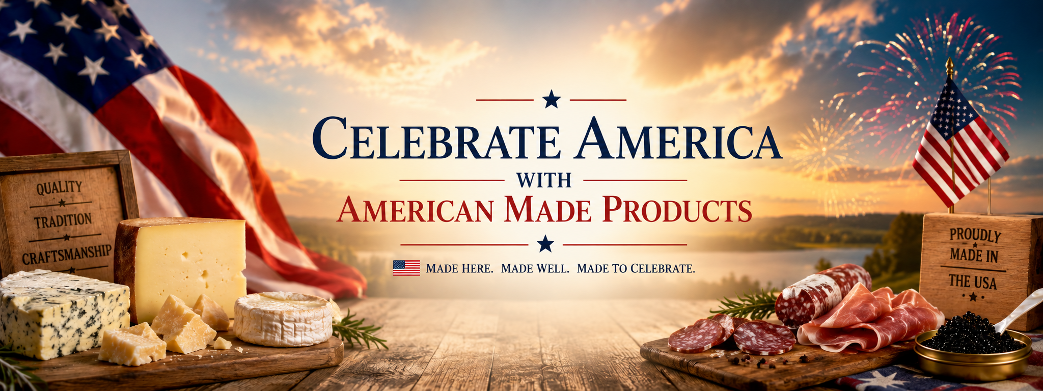 Made in America Cheese Charcuterie Caviar - Cured and Cultivated