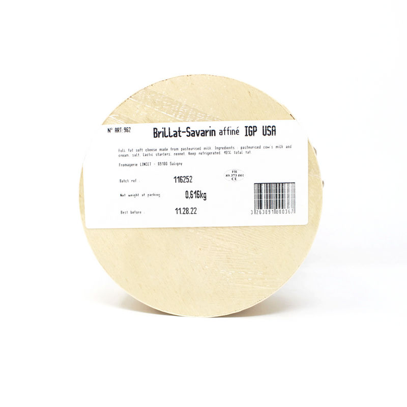 Lincet Brillat Savarin Affine cheese Paso Robles - Cured and Cultivated