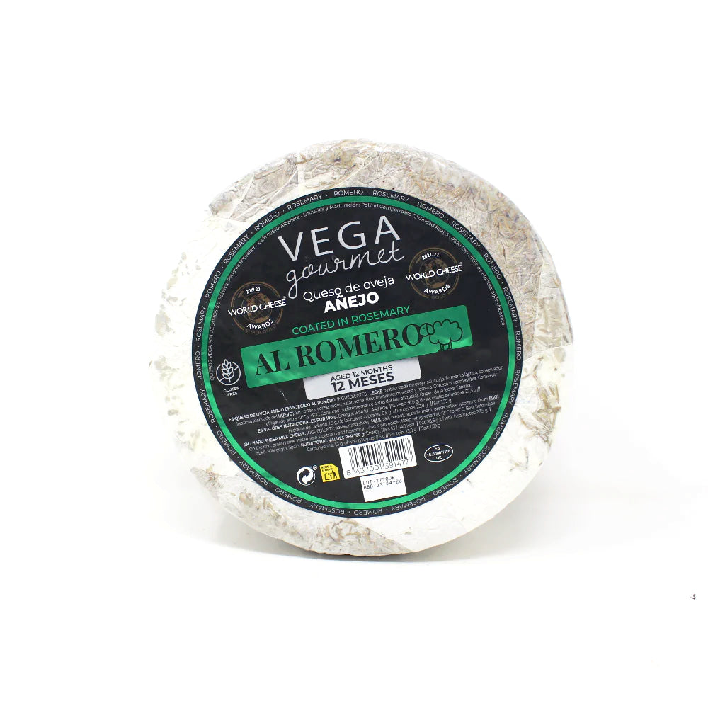 Queso de Oveja Al Romero - Cured and CUltivated