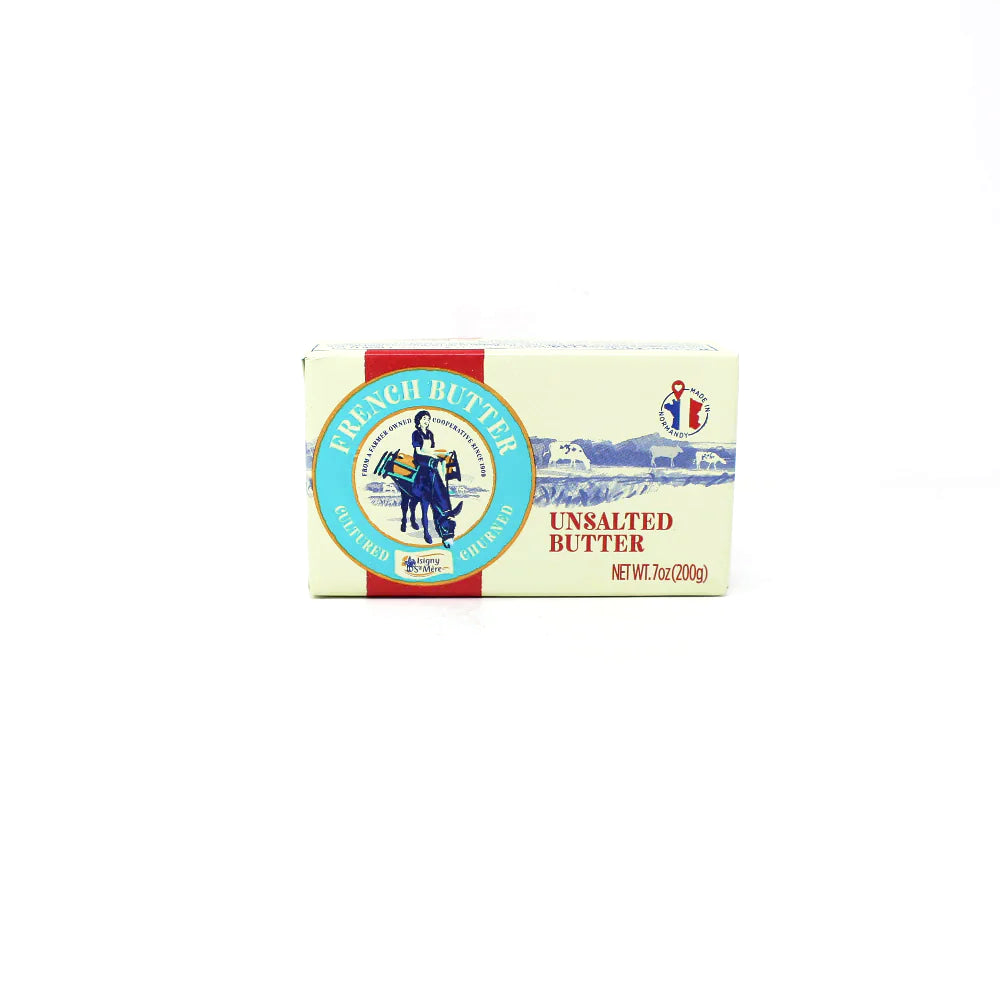 D'Isigny Unsalted French Butter - Cured and Cultivated