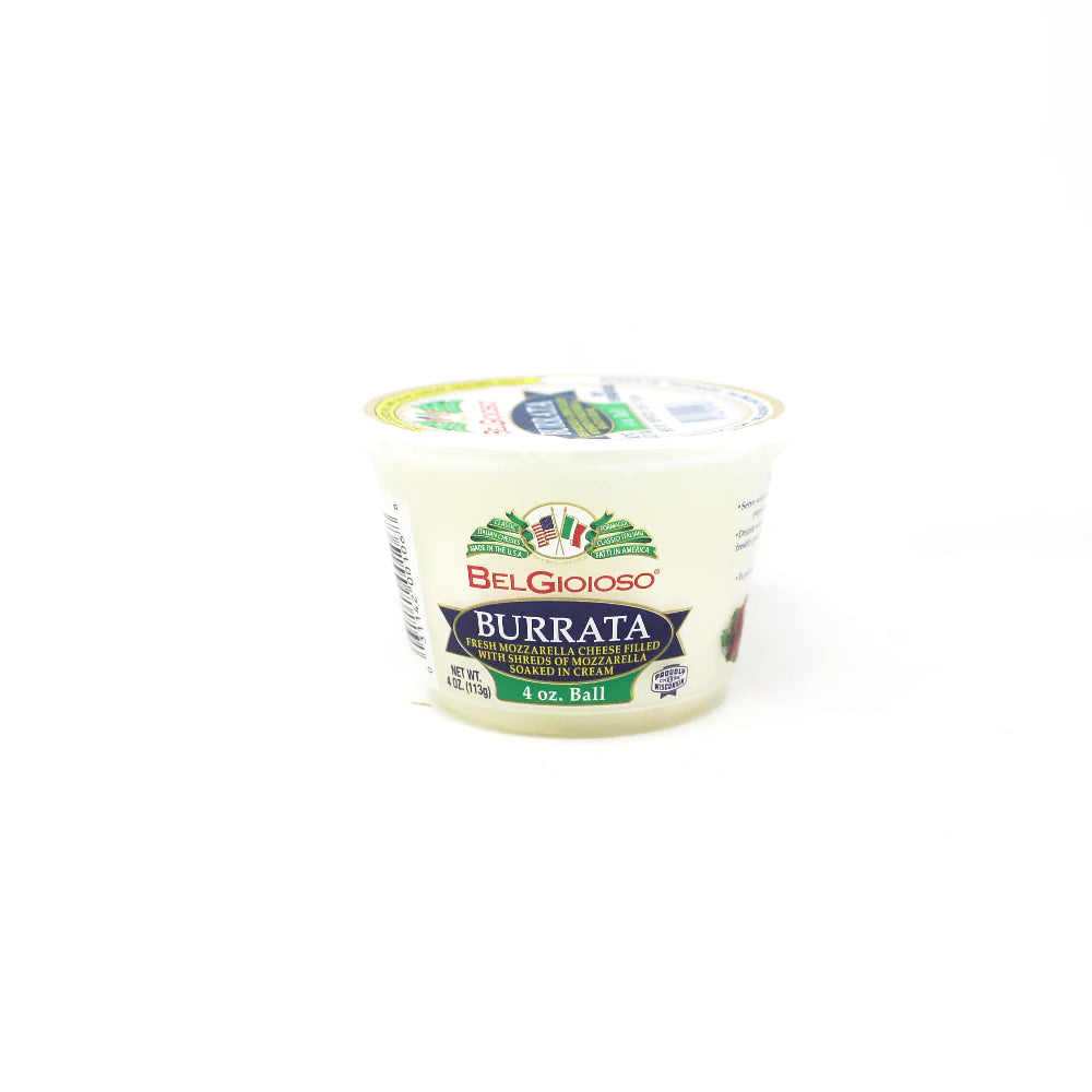 Burrata Single Ball Cup Belgioioso - Cured and Cultivated