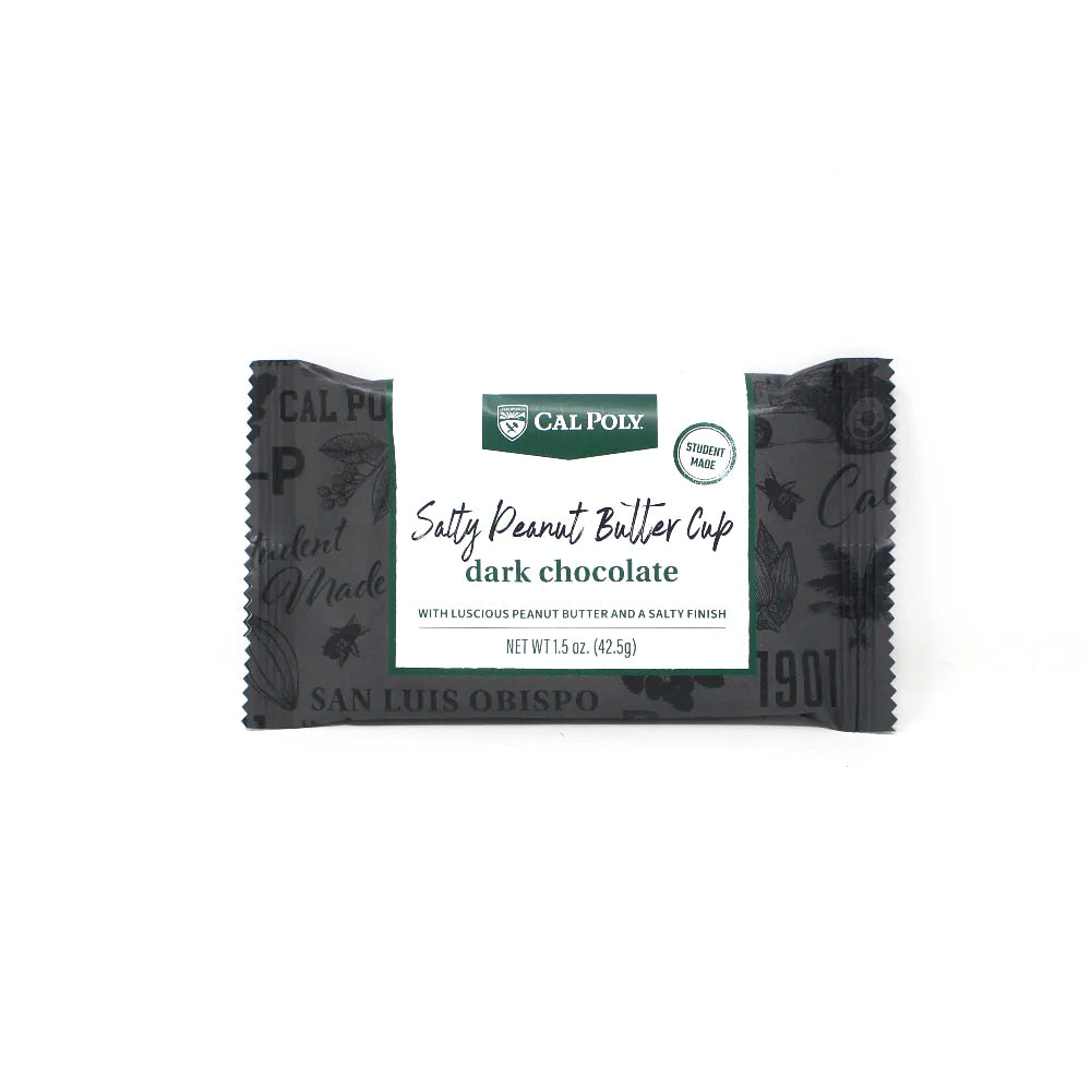 Cal Poly Peanut Butter Cup Dark Chocolate - Cured and Cultivated