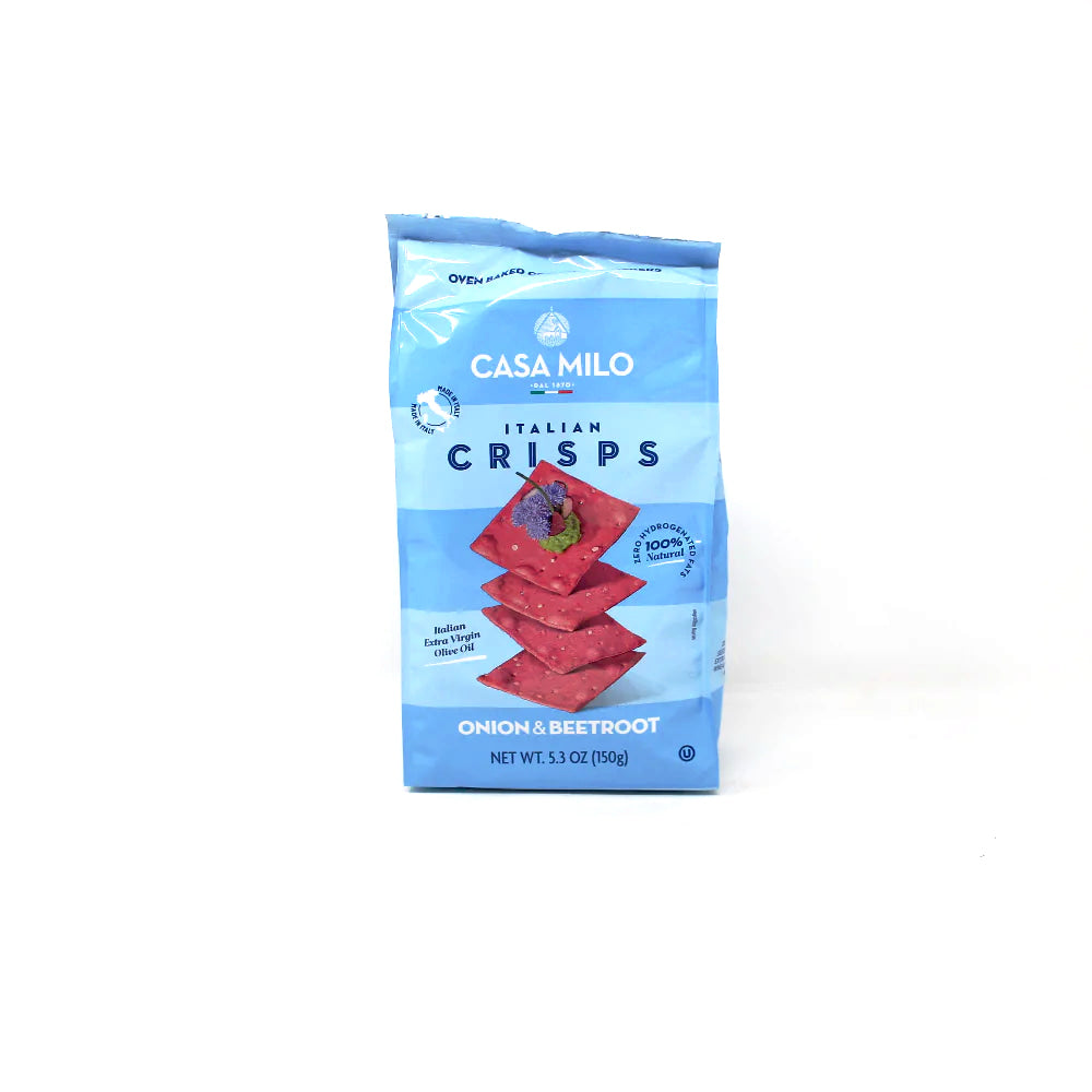 Casa Milo Onion Beetroot Crisps - Cured and Cultivated