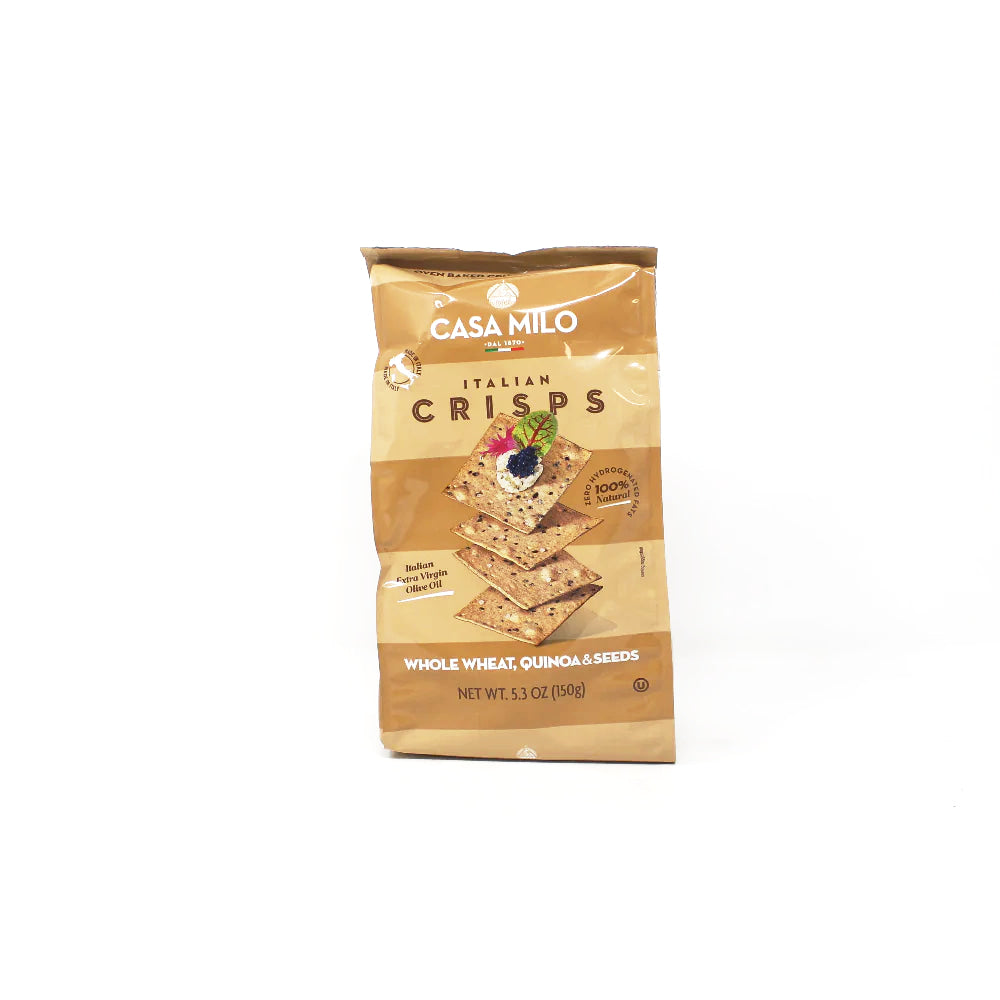 Casa Milo Wheat Quinoa Crisps - Cured and Cultivated
