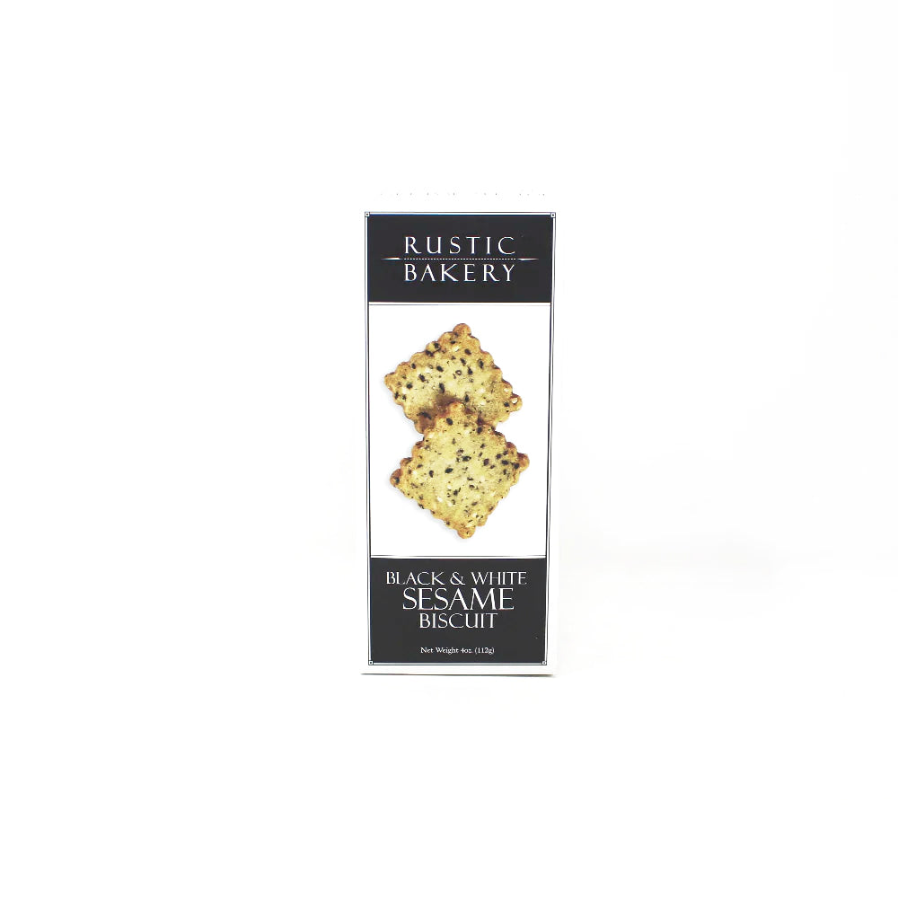 rustic Bakery sesame biscuit - Cured and Cultivated