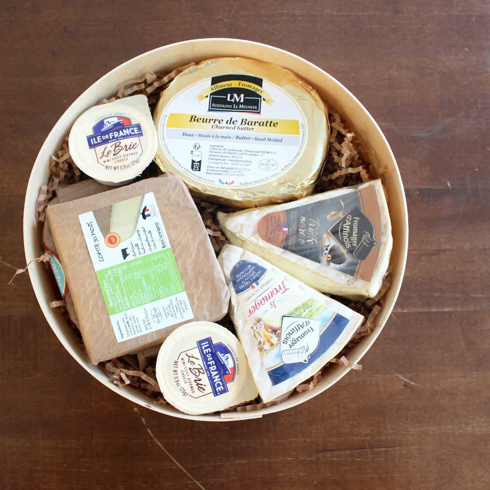 French Cheese and Butter Gift Box - Cured and Cultivated