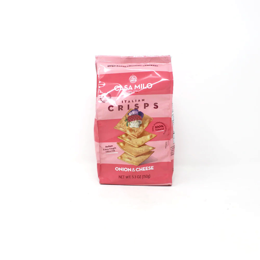 Casa Milo Onion Cheese Crisps - Cured and Cultivated