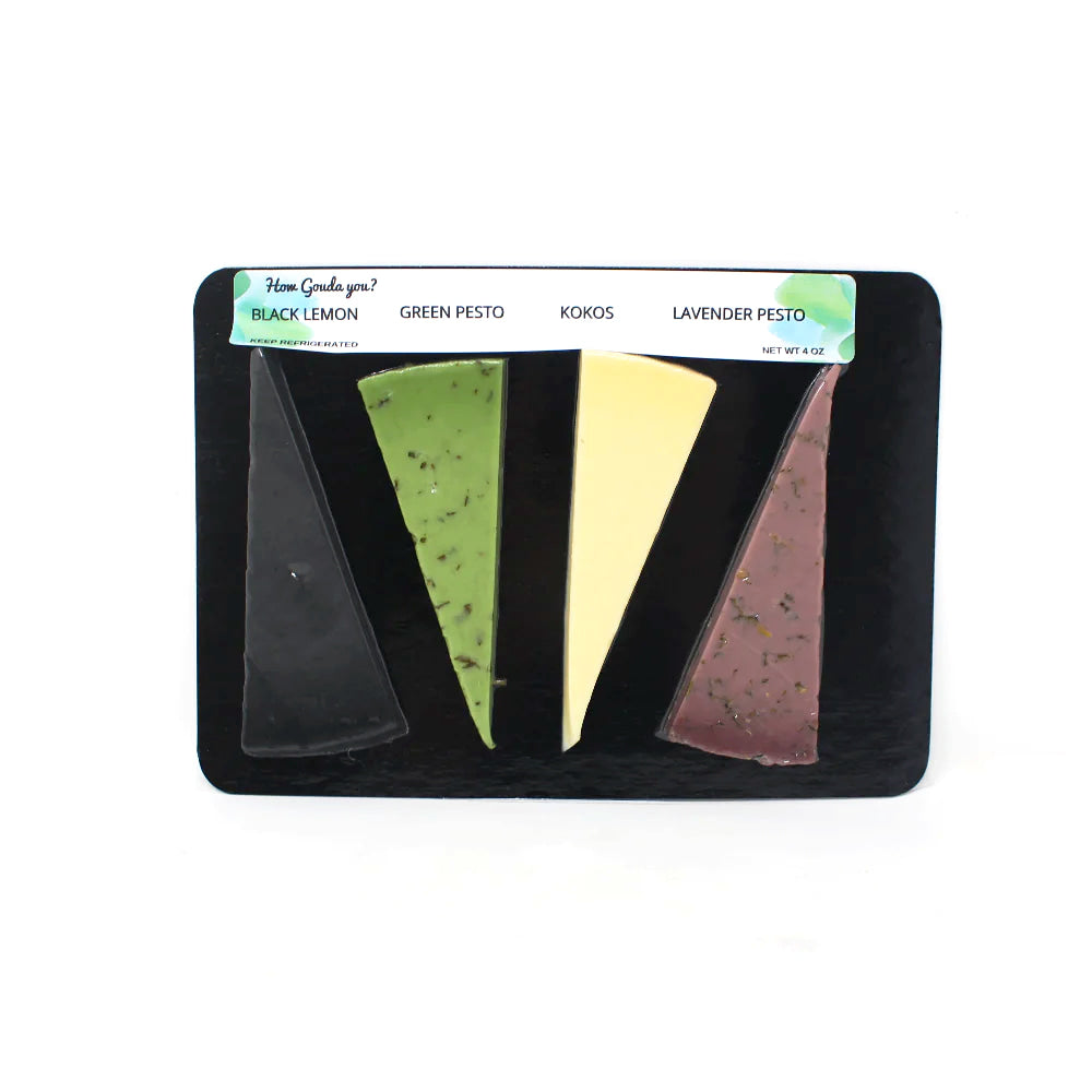 Gouda cheese sampler - Cured and Cultivated