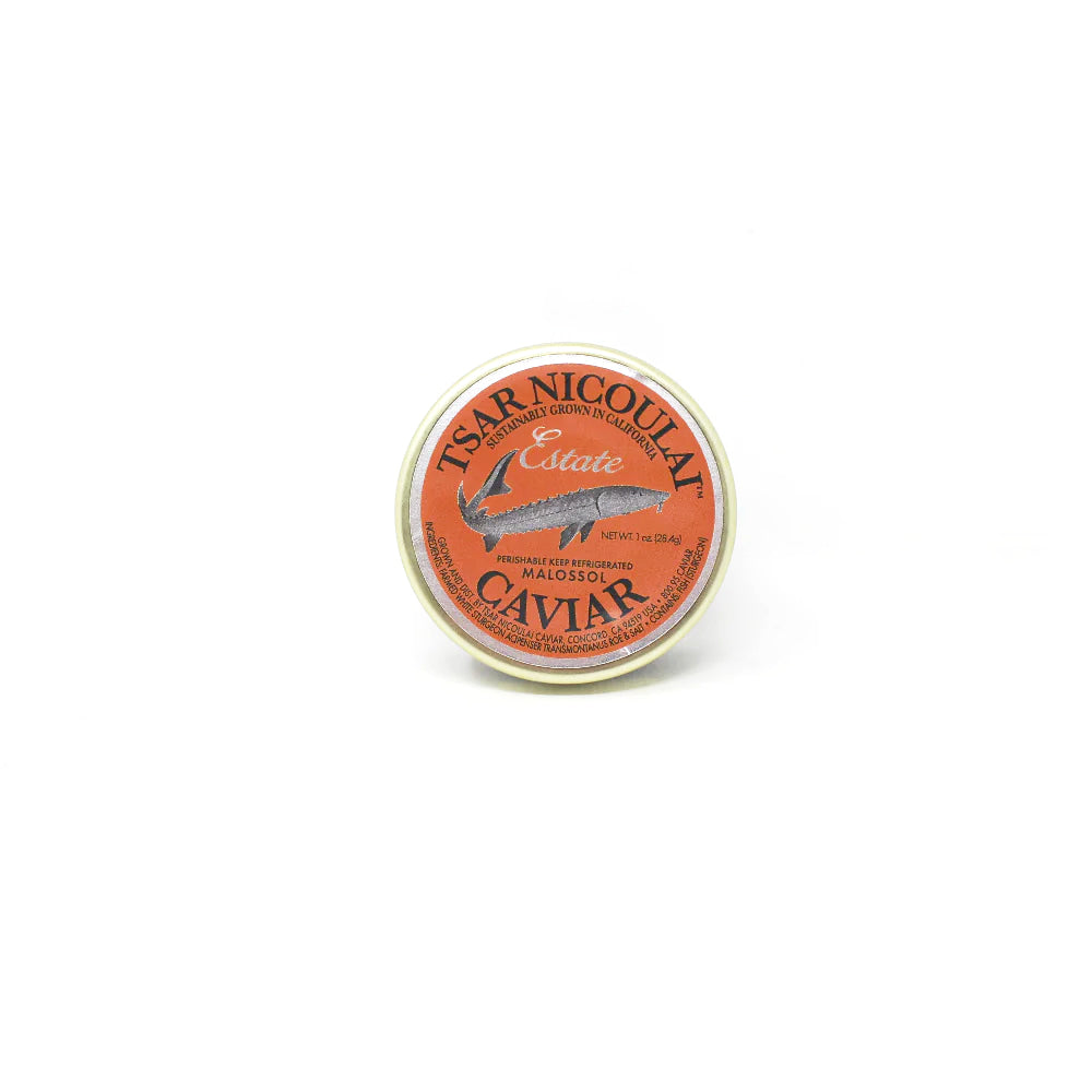 Tsar Nicoulai Estate Black Caviar - Cured and Cultivated