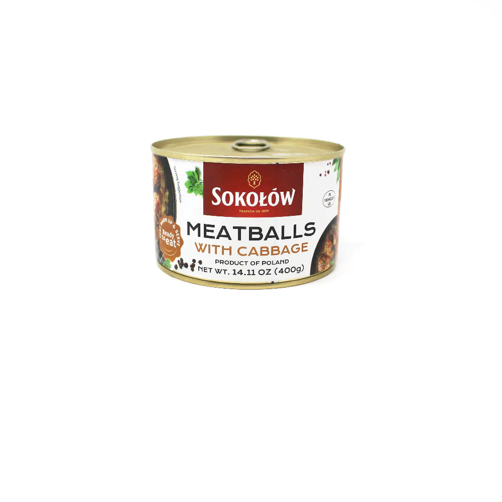 Sokolow Meatballs with Cabbage canned - Cured and Cultivated