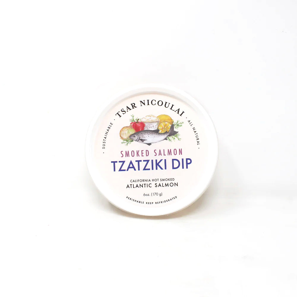Tsar Nicoulai Smoked Salmon Tzatziki Dip - Cured and Cultivated