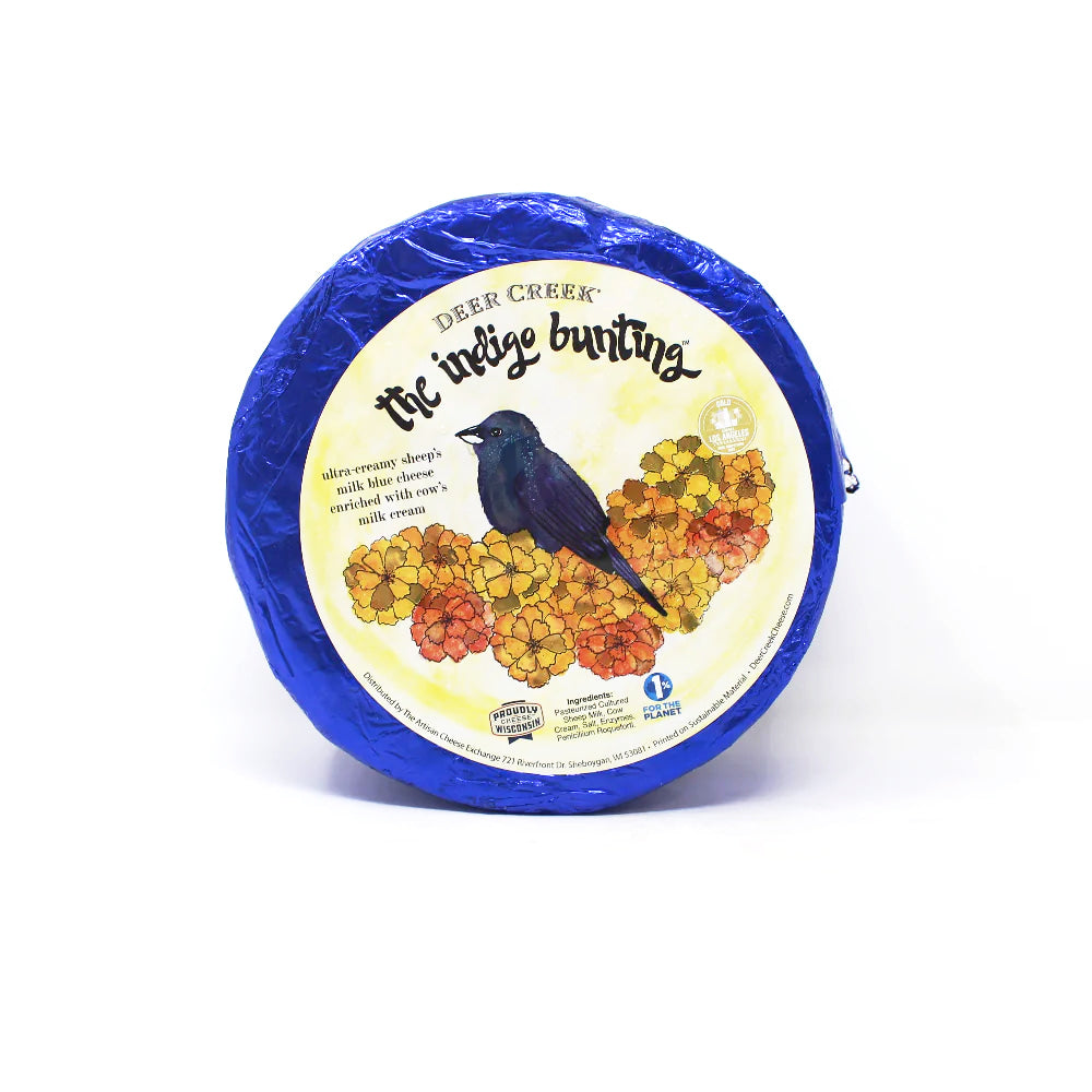 The Indigo Bunting deer creek cheese - Cured and Cultivated