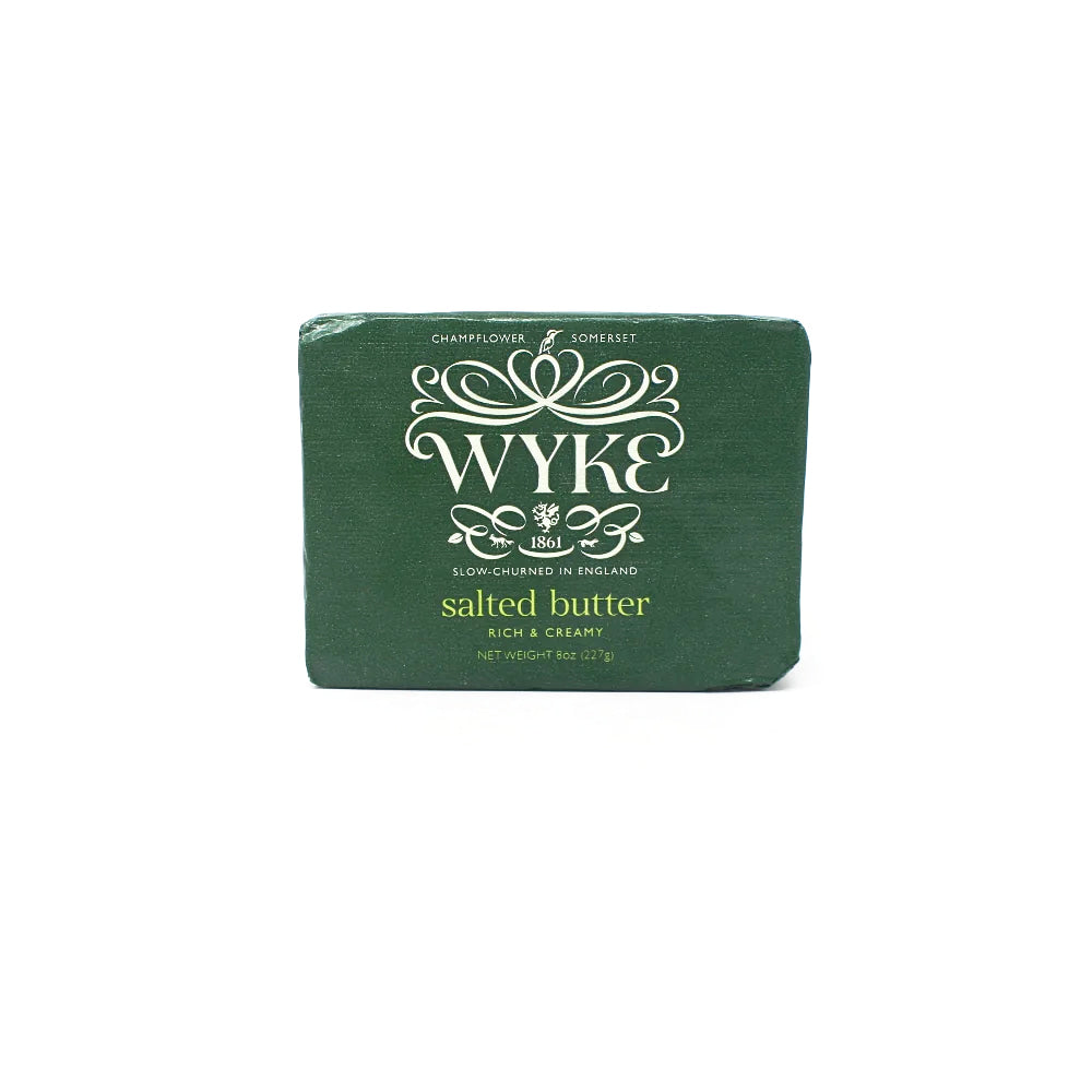 Wyke English Salted Butter, 8 oz - Cured and Cultivated