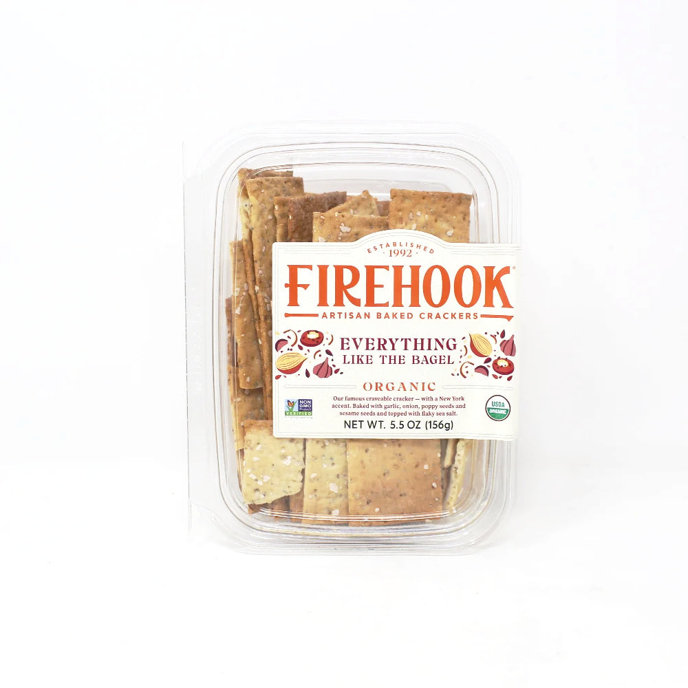 Firehook Everything Like the Bagel Crackers - Cured and Cultivated 