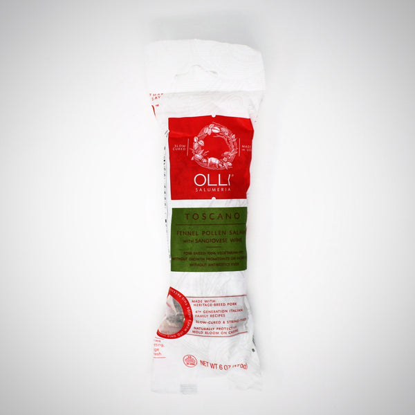 Salami Toscano by Olli, 6 oz - Cured and Cultivated