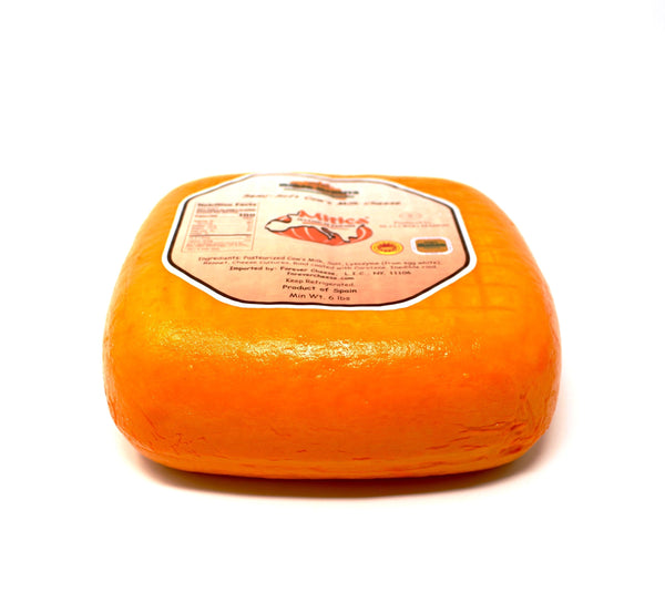 Mitica Mahon Menorca DOP Semi Curado 4 month cheese Paso Robles - Cured and Cultivated
