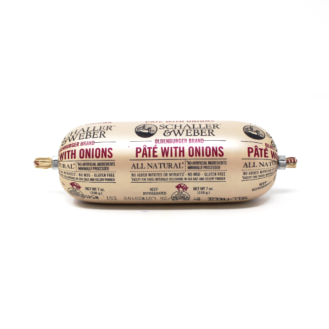 Pate with onions by Schaller & Weber - Cured and Cultivated