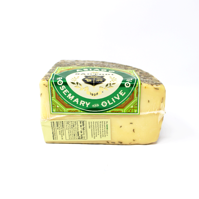 Sartori Asiago Rosemary & Olive Oil - Cured and Cultivated