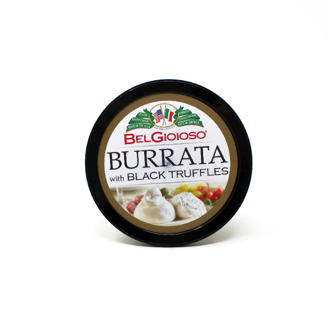 burrata black truffle belgioioso - Cured and Cultivated