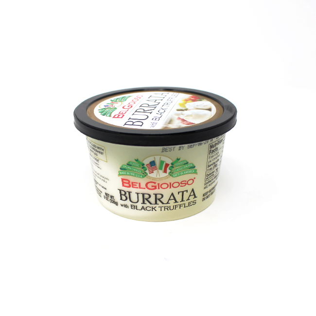 burrata black truffle belgioioso - Cured and Cultivated