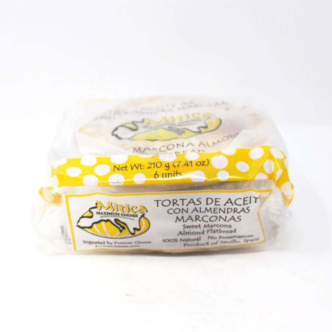 Tortas De Aceite - Sweet Marcona Flatbread, 7.4 oz - Cured and Cultivated