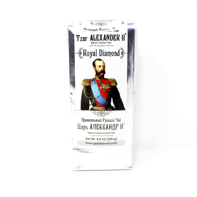 Tzar Alexander black tea with Raspberry, 8.8 oz. - Cured and Cultivated