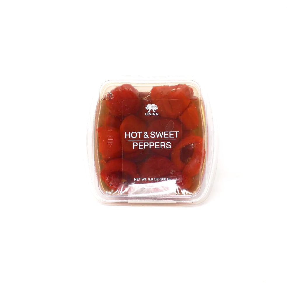 Divina hot & sweet peppers - Cured and Cultivated